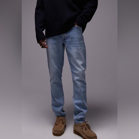 Topman Other - Topman Blue Stretch Skinny Jeans